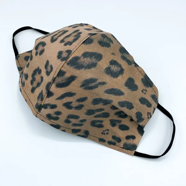 Mondkapje #28 panter bruin