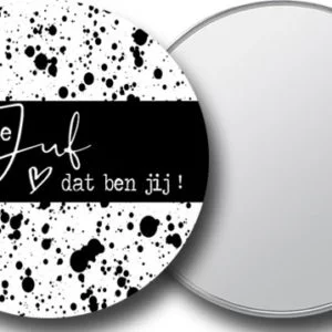 Spiegeltje #103 De tofste Juf dat ben jij! Spikkels